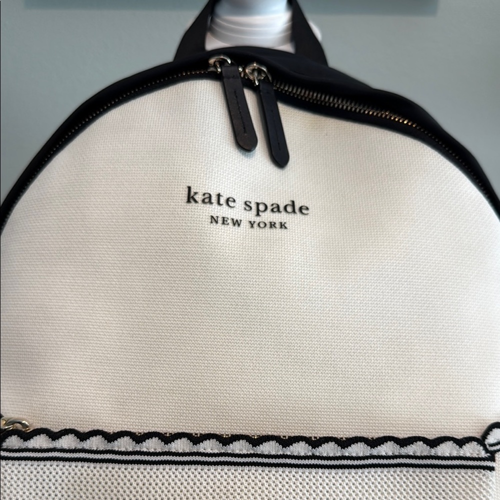 Kate Spade White Backpack - Picture 4 of 16